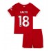Maillot de foot Liverpool Cody Gakpo #18 Domicile vêtements enfant 2023-24 Manches Courtes (+ pantalon court)